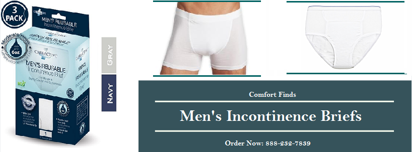 Be Comfortable With Men’s Incontinence Briefs