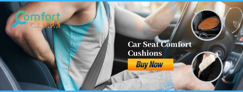 Car Seat Comfort Cushion- Make Long Adventures Comfortable