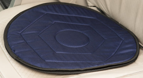 Swivel Seat Cushion (Polycotton Navy) - ComfortFinds