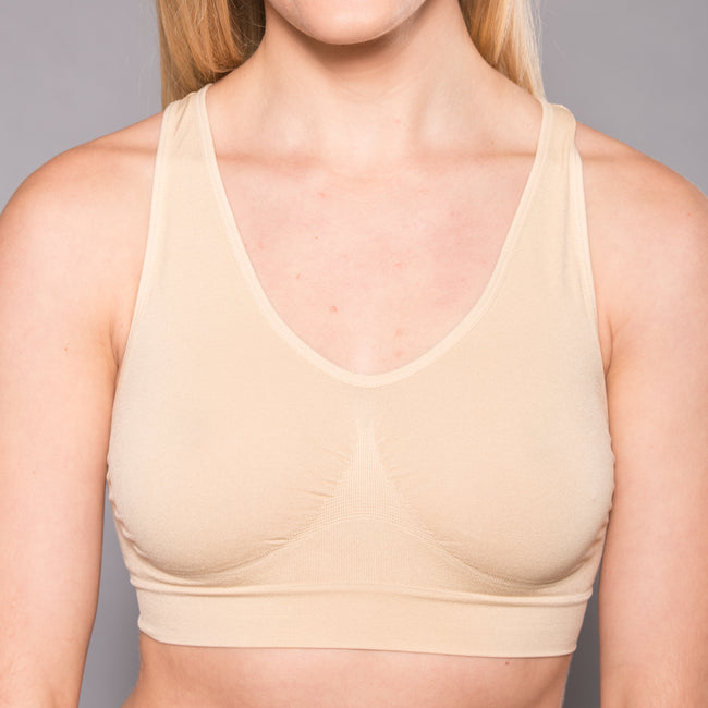 Seamless Pullover Butterfly Back Bra