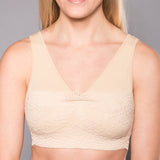 Seamless Lovely Lace Camisole Pullover Bra (3 Pack Colors) - ComfortFinds