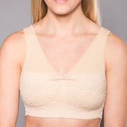 Seamless Lovely Lace Camisole Pullover Bra (3 Pack Colors) - ComfortFinds