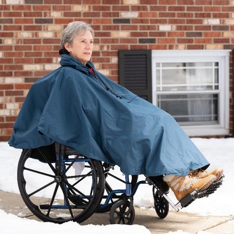 Premium Packable Wheelchair Poncho