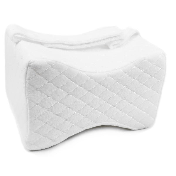 Knee Pillow for Side Sleepers - 100% Memory Foam Wedge Contour - Leg  Pillows for Sleeping - Spacer Cushion for Spine Alignment, Back Pain,  Pregnancy