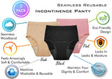Seamless Reusable Incontinence Panty - ComfortFinds