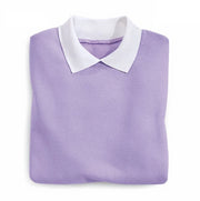 Ladies Crew Neck Collar Sweatshirt - ComfortFinds