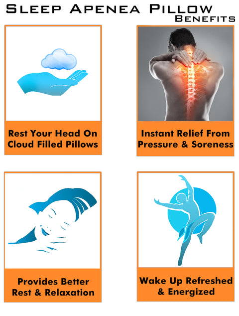 Sleep Apnea CPAP Butterfly Pillow - ComfortFinds