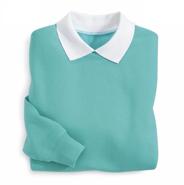 Ladies Crew Neck Collar Sweatshirt - Main Image