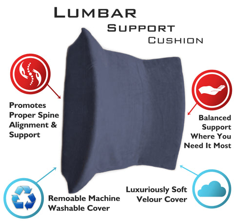 Lumbar Support Back Cushion - ComfortFinds