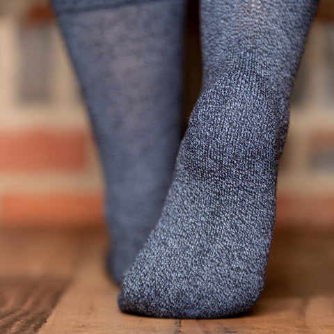 Twisted Yarn Diabetic Cozy Socks