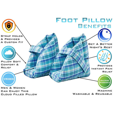 Foot Pillow Heel Protector